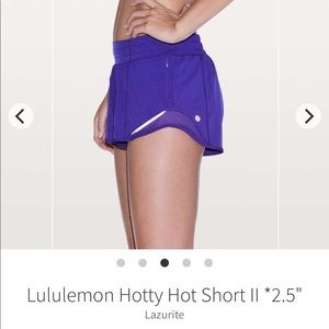 ISO Lululemon size 10 or 12 hotty hot shorts